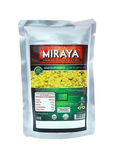 Miraya Boiled Yellow Chana Dal 200g