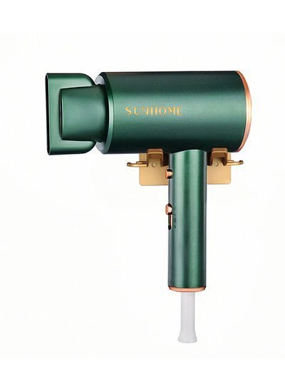 Sunhome Professional Hair Dryer Set Green/Gold 270millimeter