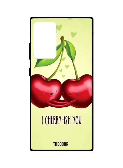 Theodor I Cherish You Printed Case Cover For Samsung Galaxy Note20 Ultra Green/Red/Black