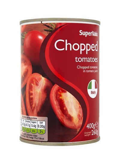 SuperValu Chopped Tomatoes 400g
