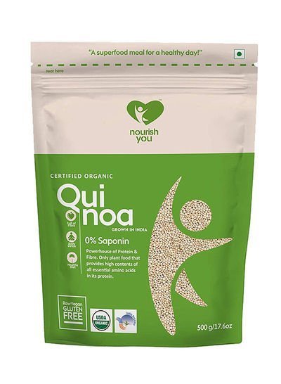 nourish you Organic White Quinoa	 500g