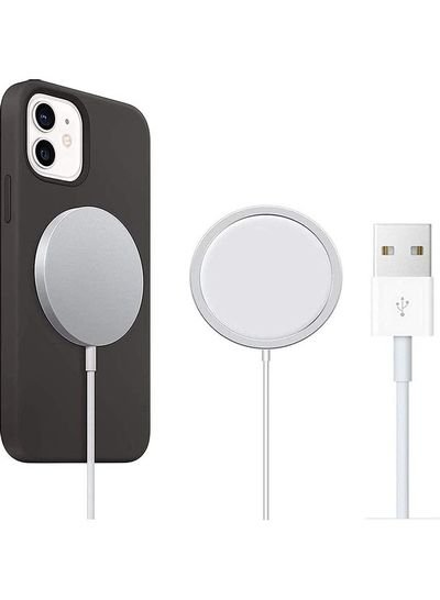 Rock Pow Magnetic Wireless Charger 7.87 x 13.21 x 15.75cm white
