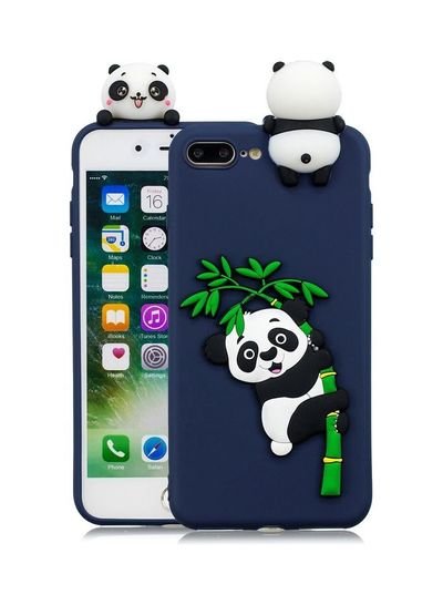 Generic Protective Case Cover For Apple iPhone 7 Plus/8 Plus 3D Panda Bamboo