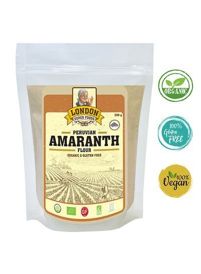 London Super Food Organic Amaranth Flour 300g