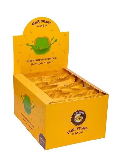 Generic Camel Cookies Biscuit Filled With Pistachio 35g Pack of 12