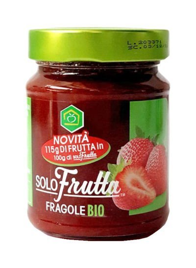 Apicoltura Casentinese Italian Organic Only Fruit Gourmet Jam 295g  Strawberry 295g