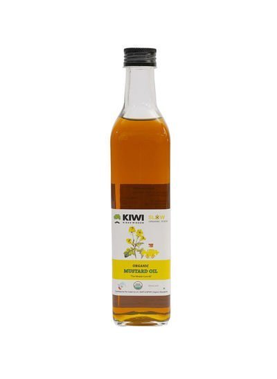 KIWI KISAN WINDOW Organic Mustard Oil 500ml