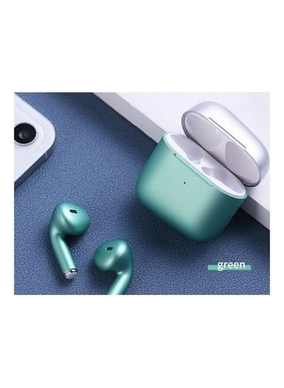 Bsnl Air 15 True Wireless In-Ear Earbuds With Charging Case Green/Silver