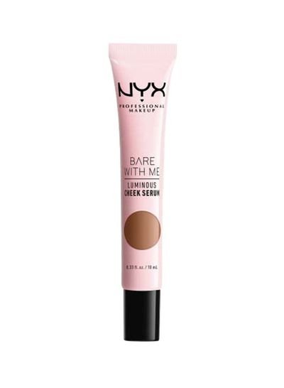 NYX Professional Makeup Bare With Me Luminous Cheek Serum – Tan Bronze 02 multicolour