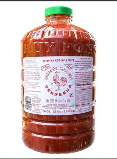 Sriracha Hot Chili Sauce 136 oz  Single