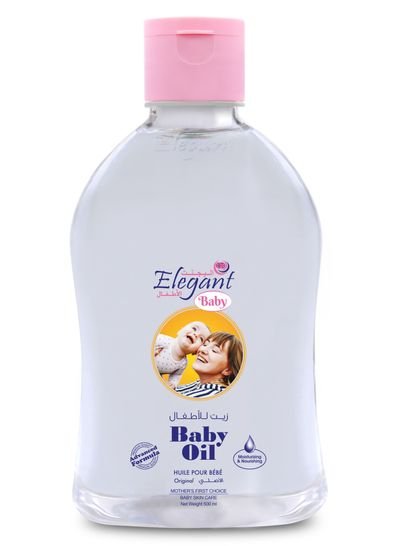 Elegant Elegant Baby Oil Orignal 500ml With Advanced Formula