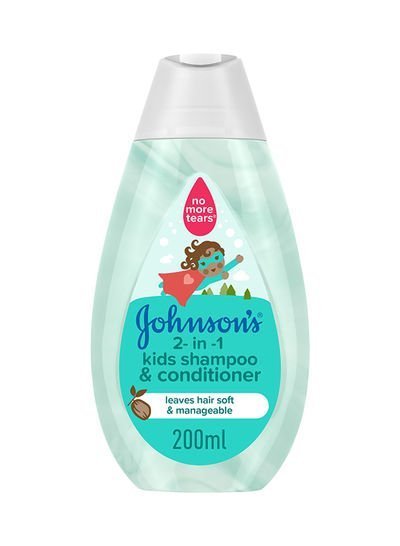 Johnson’s 2-In-1 Kids Shampoo Andconditioner, 200ml