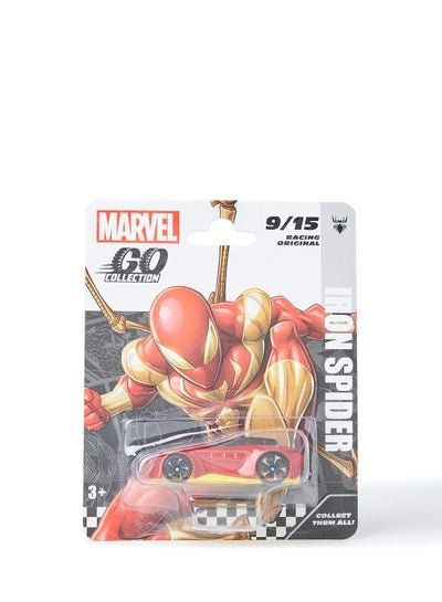 MARVEL Diecast Racing Single Pack 3-Inch – Spiderman: Iron Man 15cm