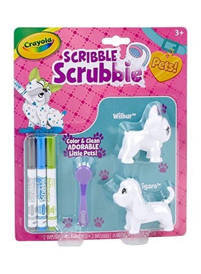 Crayola Scribble Scrubbie Pets, Dogs 24.13×19.69×3.96cm