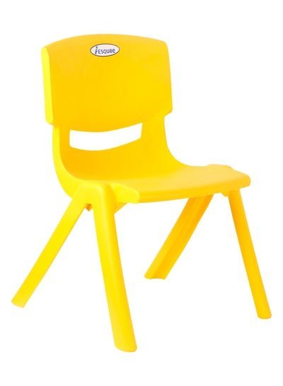 ESQUBE Esqube Kids Chair /Baby chair School Study Chair Yellow Color