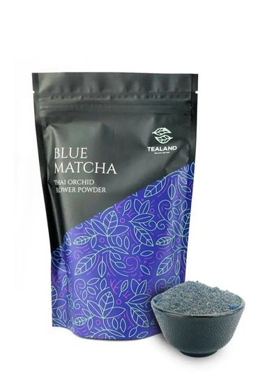 Tealand Blue Tea Powder Natural Food Coloring Thai Orchid Clitoria Ternatea Herbal antioxidants Rich 100g