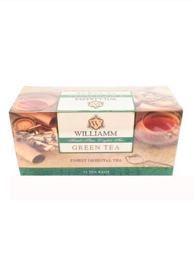 BREZZO Williamm Green tea Finest Oriental Tea Bags 25 – 50g
