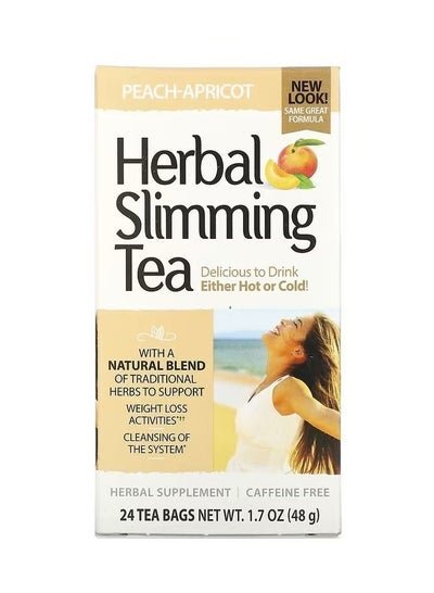 21st CENTURY Peach and apricot flavored slimming herbal tea
