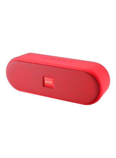 Honeywell Suono P200 Wireless Bluetooth Speaker Upto 15 Hours Playtime In-Built Mobile Holder Premium Stereo Sound And Deep Bass Red