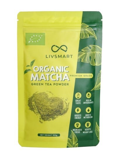LIVSMART Organic Matcha Tea Powder (100g)