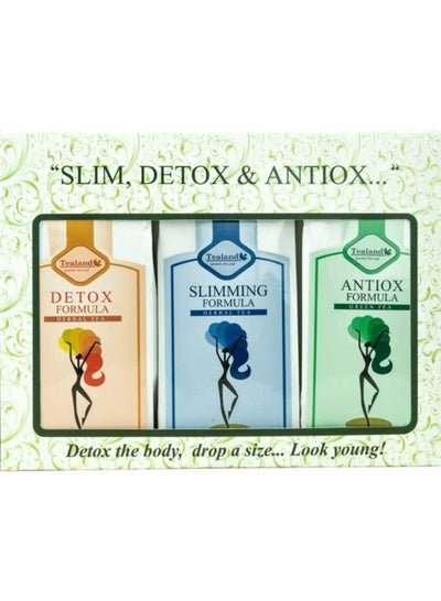 Tealand Slim Detox and Antiox pack