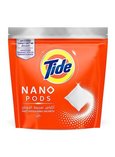 Tide Nano Pods Stain Remover Detergent 27 Sachets