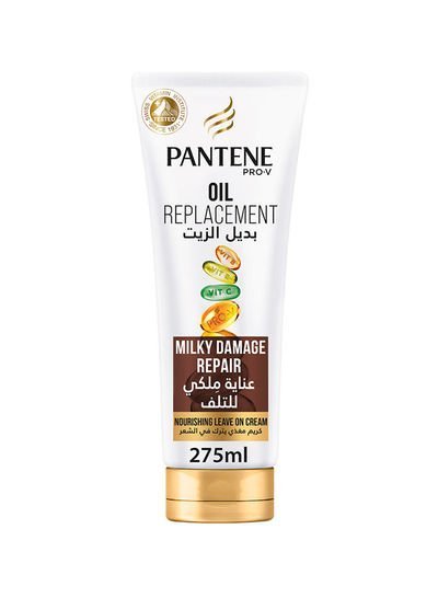 PANTENE Pro V Milky Damage Repair Oil Replacement Leave In Conditioner For Damaged Hair 275ml