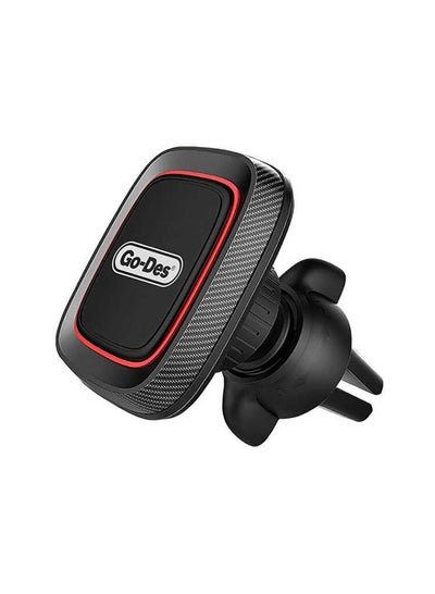 GO-DES Go-Des Mount Holder Magnetic GD-HD611 Car Air Vent 360-Degree Rotation Phone Holder Black