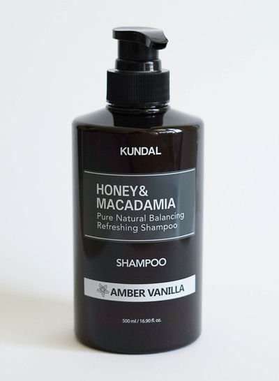 KUNDAL Honey & Macadamia Pure Natural Balancing Refreshing Shampoo Amber Vanilla