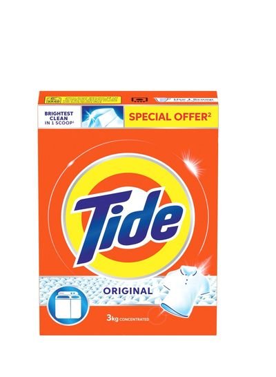 Tide Tide Powder Laundry Detergent Original Scent 3kg