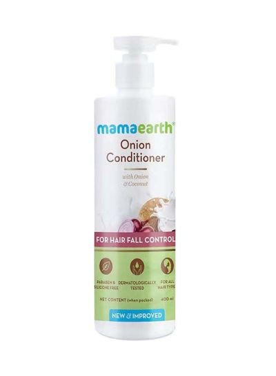 Mamaearth Mamaearth Onion Conditioner for Hair Growth and Hair Fall Control with Onion and Coconut, 400ml