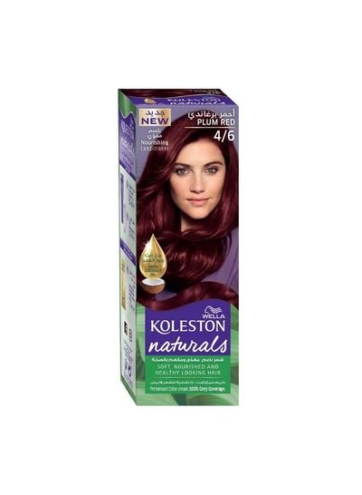Wella Koleston Wella Koleston Naturals Hair Color Semi-Kit Plum Red 4/6