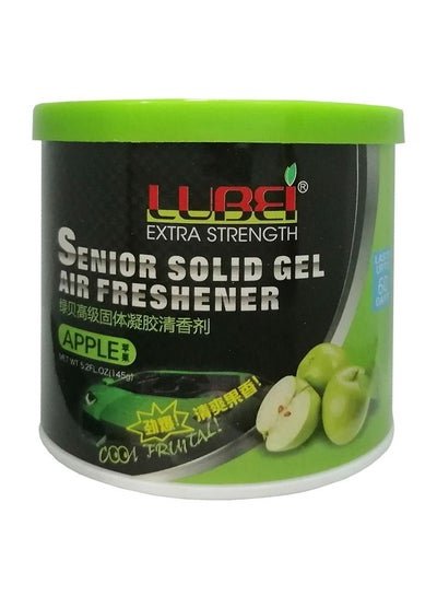 LUBEI Senior Solid Gel Air Freshener 150g, Scent : Apple