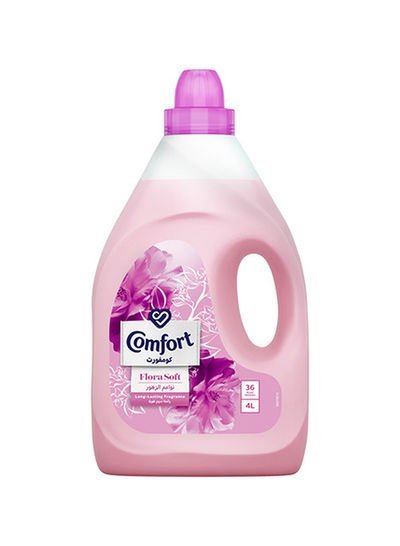 Comfort Fabric Softener For Super Soft Clothes Pink 4L