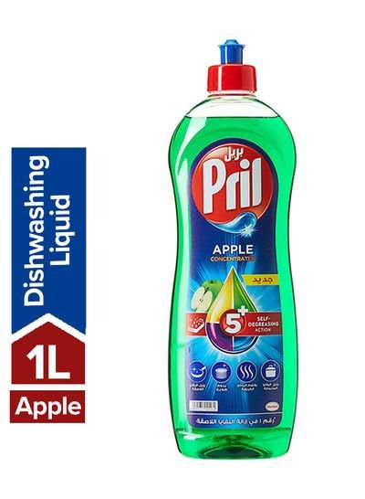 Pril 5 Plus Self Degreasing Action Apple Concentrated 1L
