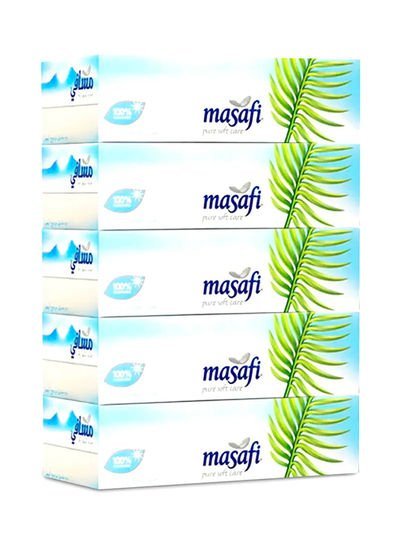 Masafi Pure Soft Care Facial Tissues, 2 Ply, 150 Piece