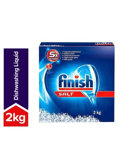 finish Finish Dishwasher Salt 100% Better Machine Protection 2kg
