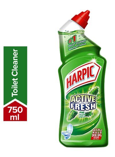 HARPIC Toilet Cleaner Liquid Active Fresh Pine 750ml