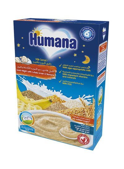 Humana Good Night Banana Milk Cereals 200g
