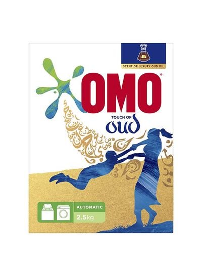 Omo Active Automatic Detergent Scent Of Luxury Oud Oil 2.5kg