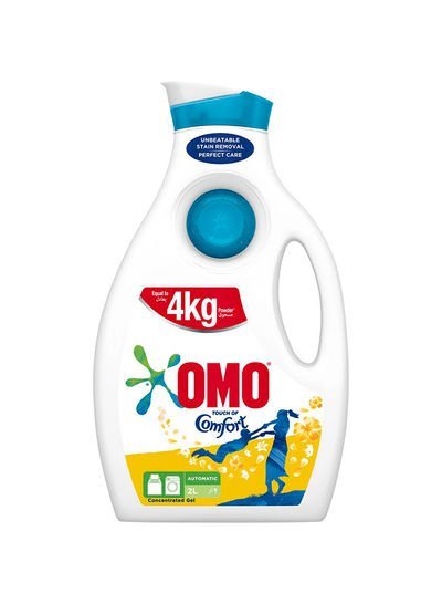 Omo Liquid Laundry Detergent with Touch of Comfort 2L