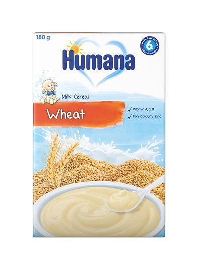 Humana Wheat Milk Cereal 180g