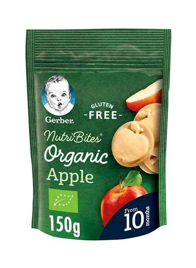 Gerber Organic Nutribites Apple Biscuits 150g