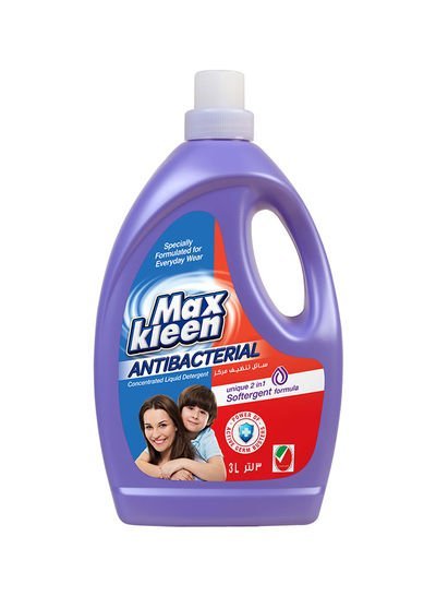 Maxkleen Antibacterial Concentrated Liquid Detergent Daily Wear 3L