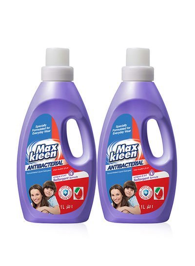 Maxkleen Anti Bacterial Liquid Detergent Pack Of 2 1L