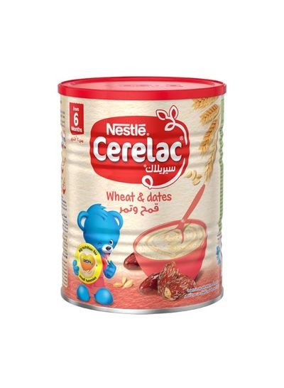 Nestle Wheat And Dates Infant Cerelac 400g