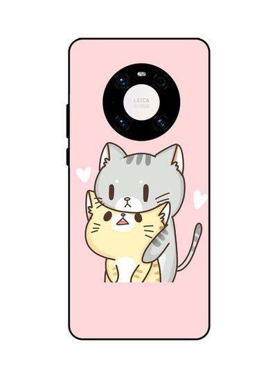 Theodor Protective Case Cover For Huawei Mate 40 Two Cats Love