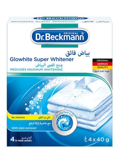 Dr. Beckmann Glow White Super Whitener 4 Sheets