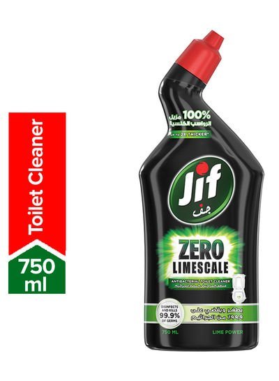 Jif Toilet Cleaner Lime Power Hard Surface Cleaners Multicolour 750ml