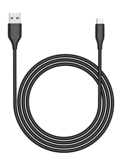 LAZOR Lazor Flux USB to Micro-USB Charging Cable CM85 Black- 1m